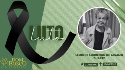 Nota de Pesar: Leonice Lourenço de Araújo Duarte
