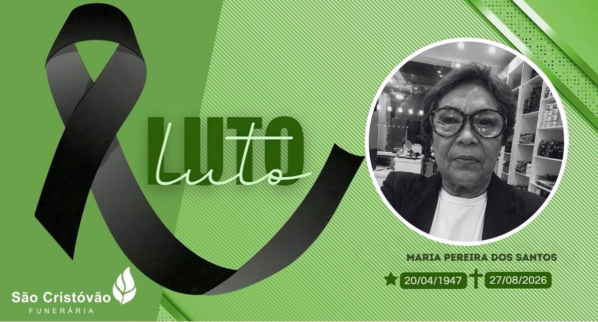 Nota de Pesar: Maria Pereira dos Santos