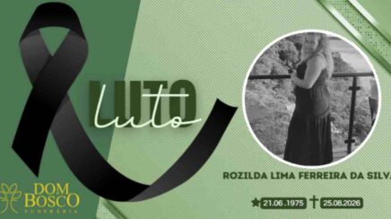 Nota de Pesar: Rozilda Lima Ferreira da Silva