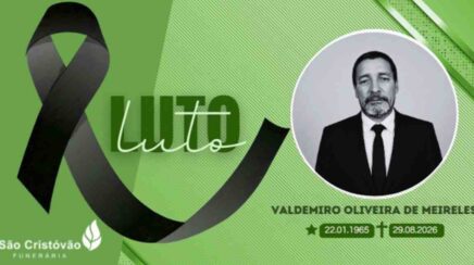 Nota de Pesar: Valdemiro Oliveira de Meireles