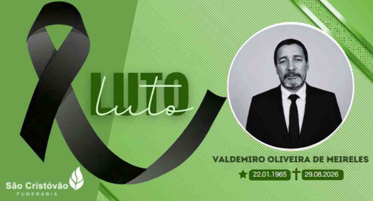 Nota de Pesar: Valdemiro Oliveira de Meireles
