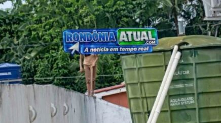 Paciente tenta fugir por janela de banheiro e para em cima de muro em UPA