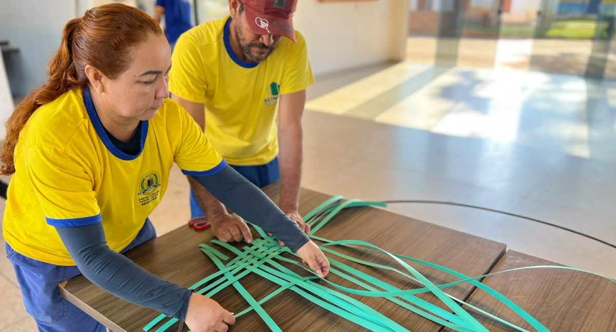 Paneiros de servidores cobrem Pocket Park em Porto Velho