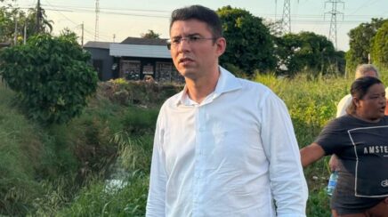 Pedro Geovar cobra providências para limpeza de córrego na Zona Leste de Porto Velho