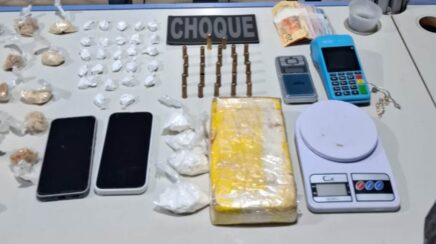 Policia Militar prende casal por tráfico de drogas e apreende munições na Zona Leste de Porto Velho