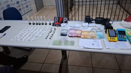 Prisão por tráfico de drogas em mercadinho no Jardim Santana