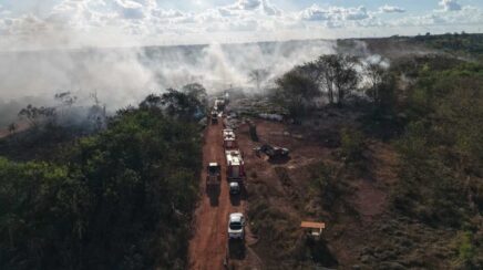 Queimadas em Porto Velho espalham fumaça sobre a capital