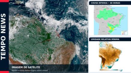 Rondônia tem previsão de chuvas e tempestades nas próximas 48 horas