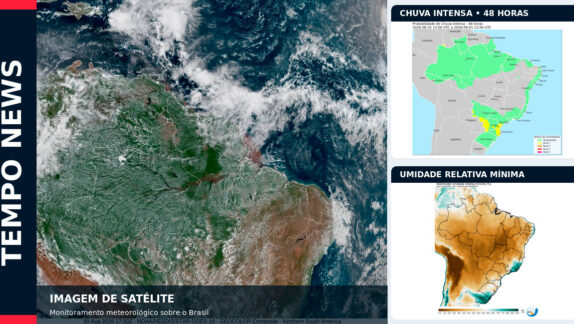 Rondônia tem previsão de chuvas e tempestades nas próximas 48 horas