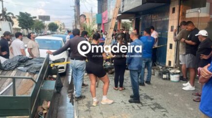 Trabalhador fica gravemente ferido após descarga elétrica e queda de escada em Porto Velho