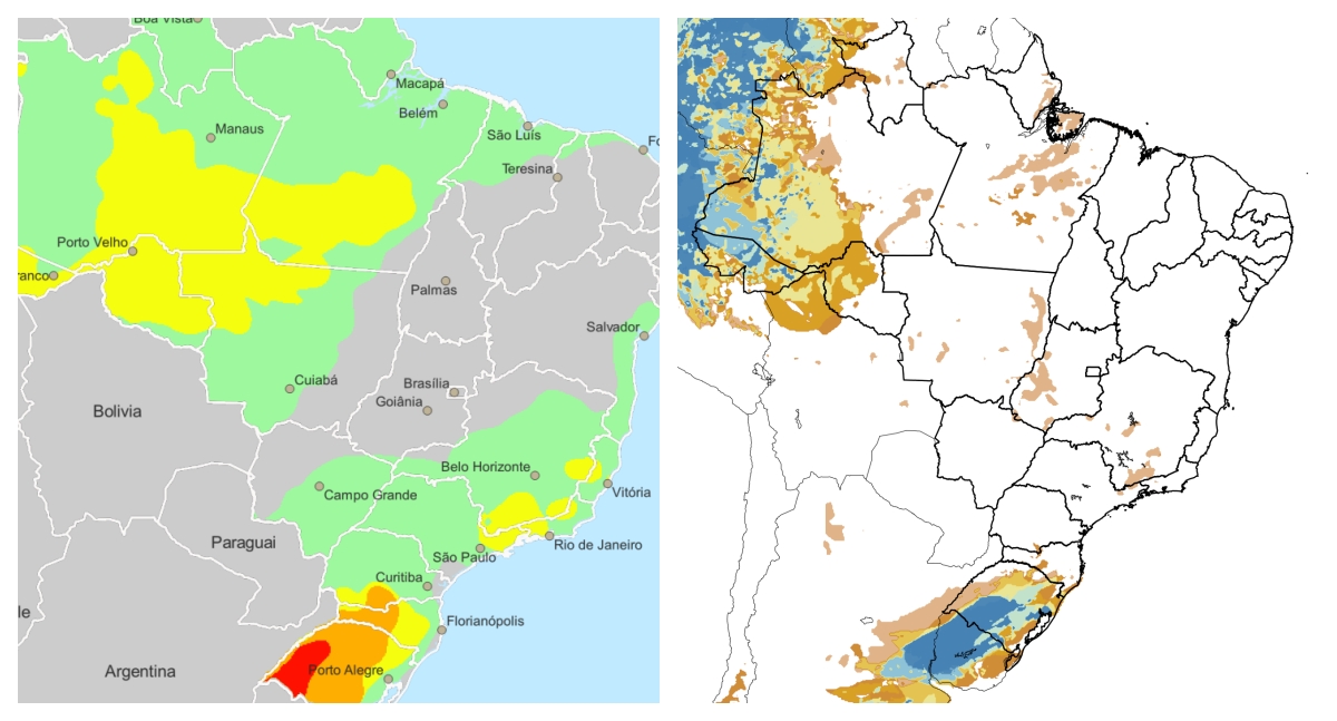Rondônia tem previsão de tempestades entre domingo (27) e segunda-feira (28)