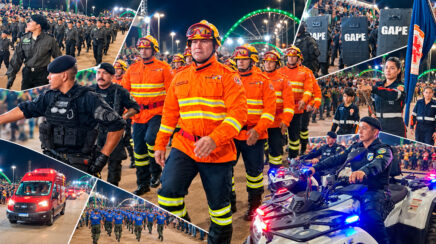 Desfile de 7 de Setembro emociona público em Porto Velho; Marcos Rocha destaca avanços
