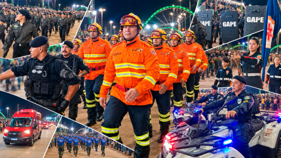 Desfile de 7 de Setembro emociona público em Porto Velho; Marcos Rocha destaca avanços