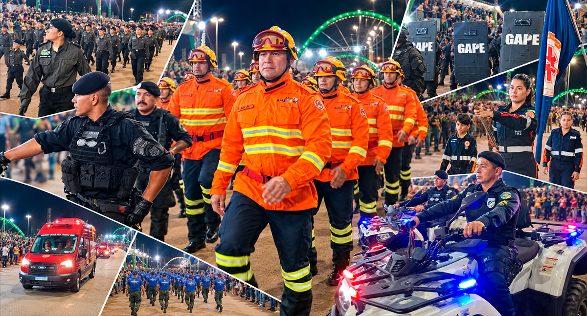 Desfile de 7 de Setembro emociona público em Porto Velho; Marcos Rocha destaca avanços