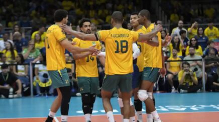 Brasil vence Venezuela e garante vaga no Mundial de Vôlei