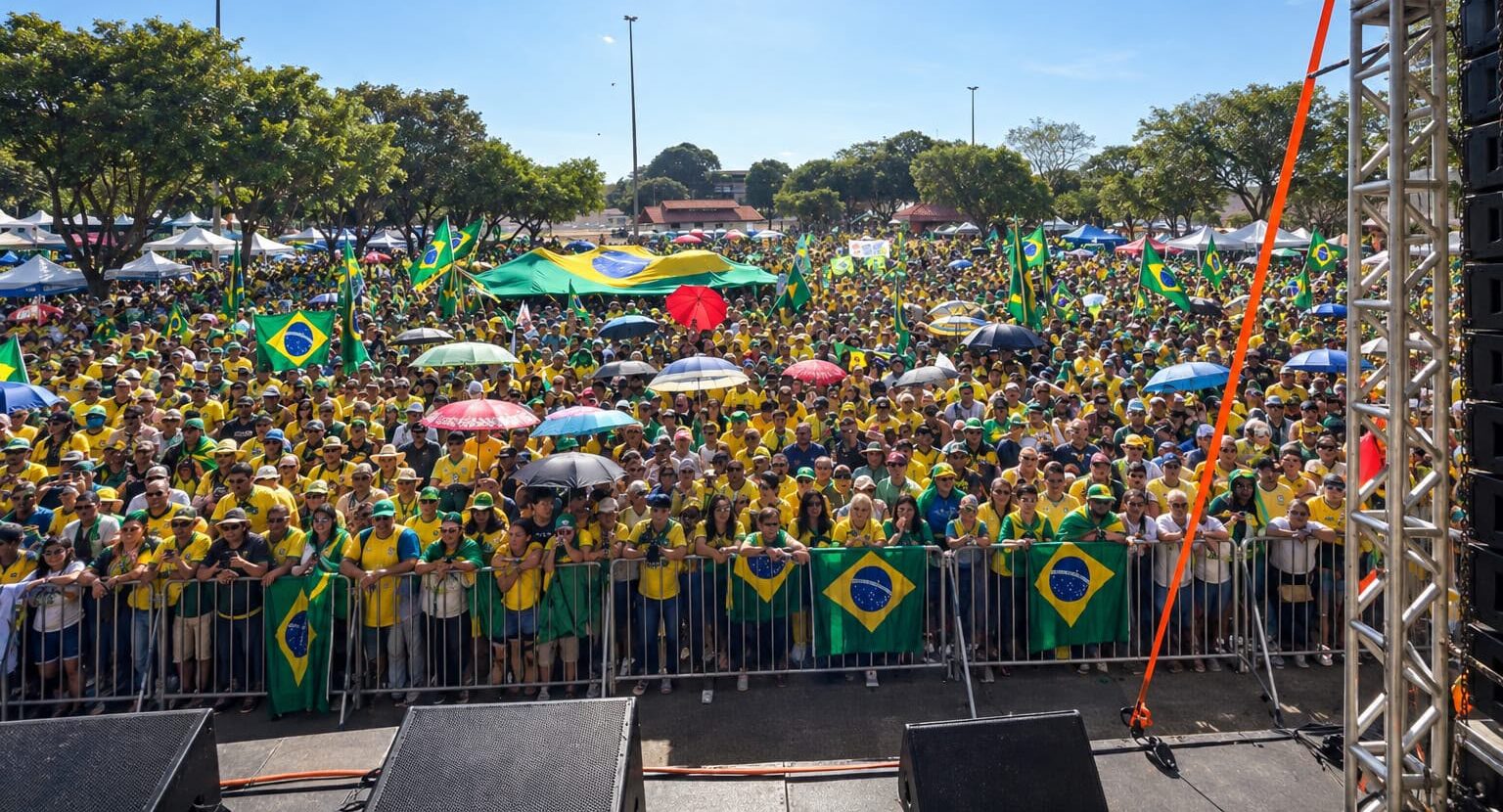 Bruno Scheid cobra impeachment de Moraes em ato no Amapá