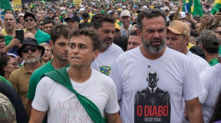 Bruno Scheid participa de ato de Nikolas contra Alcolumbre