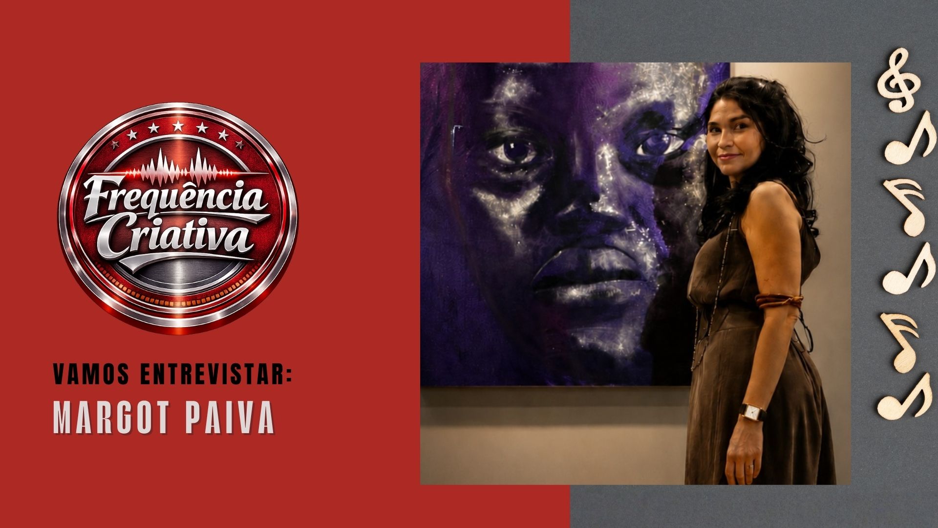 Frequencia Criativa: Margot Paiva fala sobre arte e trajetória