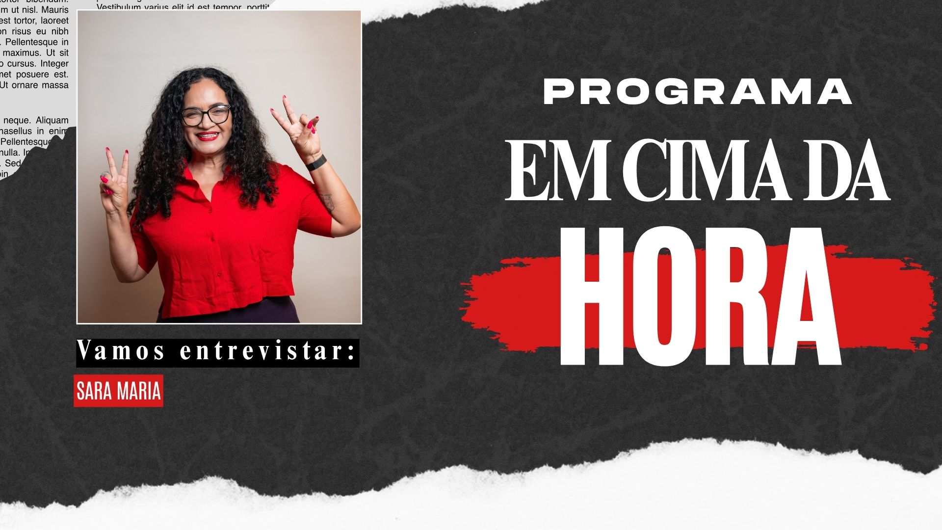 em Cima da Hora: Sara Maria fala sobre propostas para Rondônia