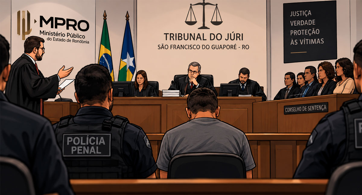 Acusado de matar três pessoas é condenado a 131 anos em Rondônia