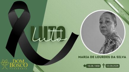 Nota de pesar: Maria de Lourdes da Silva