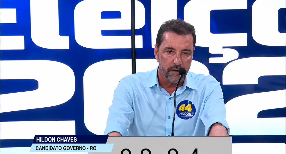 Debate na RemaTV: Hildon Chaves aposta na experiência administrativa