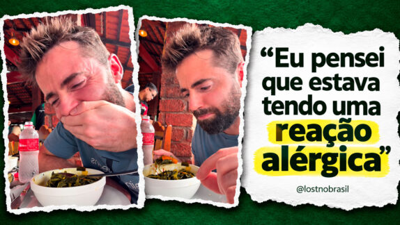 Turista americano prova caldeirada com jambu em Porto Velho e leva susto com dormência