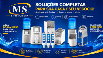 MS Distribuidora oferece soluções para casa e empresas