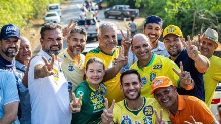 Marcos Rogério cumpre agenda com Alfredo Gaspar em Rondônia