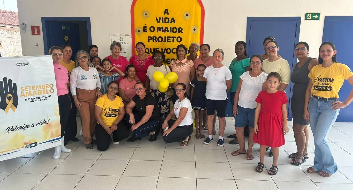 Prefeitura de Jaru promove palestra sobre saúde mental