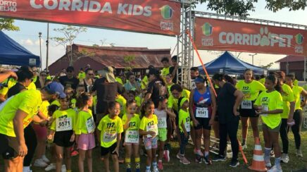 Corrida Kids e Corrida Pet reúnem famílias nas comemorações de Porto Velho