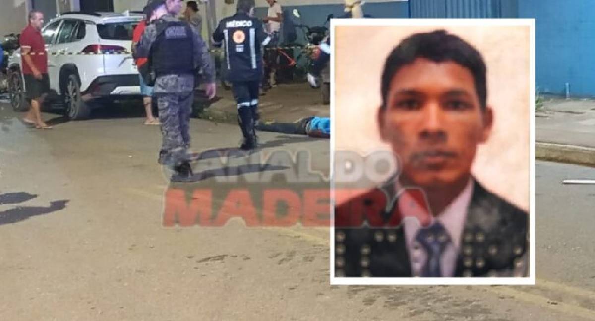 Vídeo: Ciclista é morto a tiros por dupla em motocicleta em Porto Velho