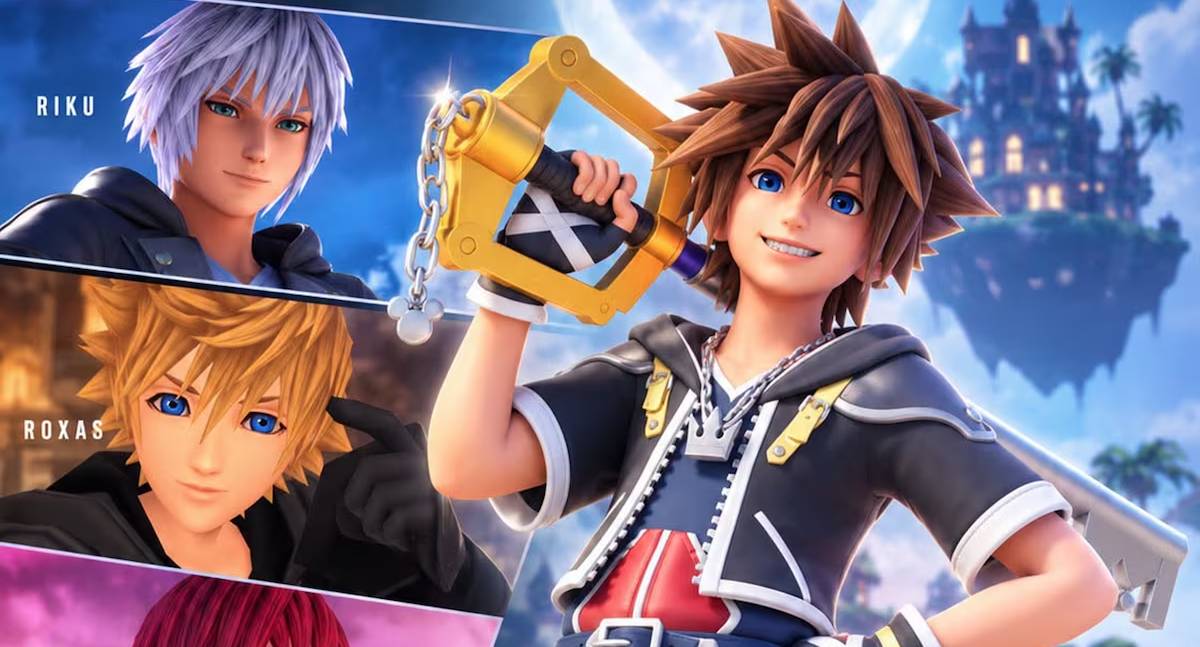 Sora, de Kingdom Hearts, chega ao Fortnite nesta semana