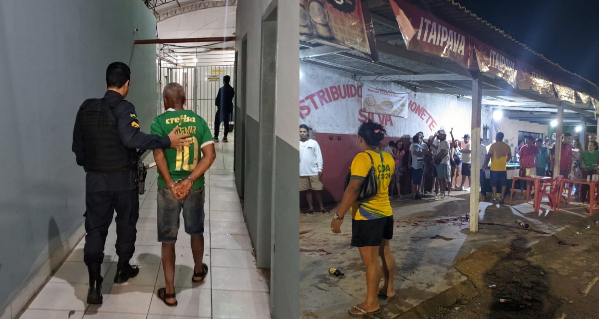PM da reserva é preso após homem morrer baleado em Candeias do Jamari