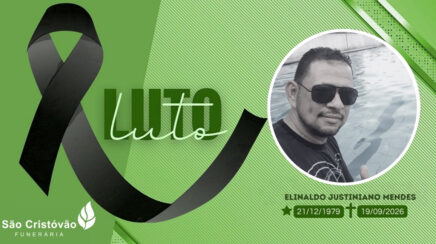 Nota de Pesar: Elinaldo Justiniano Mendes