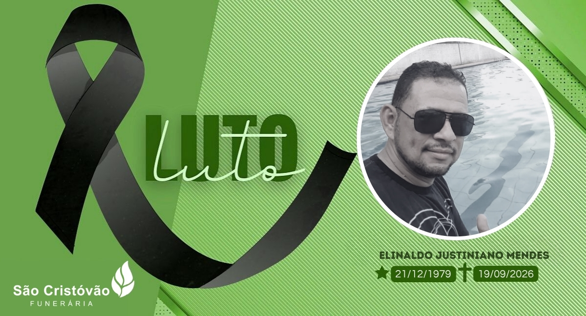 Nota de Pesar: Elinaldo Justiniano Mendes