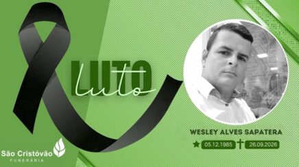 Nota de pesar: Wesley Alves Sapatera