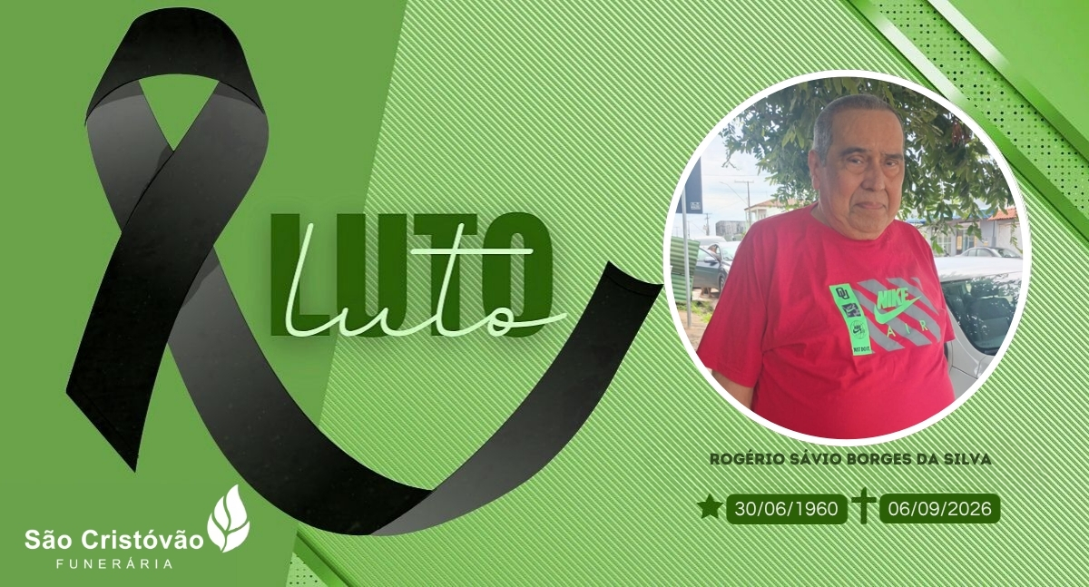 Nota de Pesar: ROGÉRIO SÁVIO BORGES DA SILVA