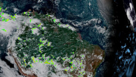 Rondônia entra em alerta para temporais, raios e chuva forte nesta tarde