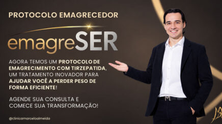 EmagreSer: Clínica Dr. Marcelo Almeida lança protocolo de emagrecimento com Tirzepatida