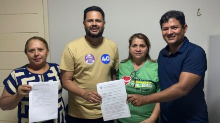 Samuel Costa assina Carta Compromisso com trabalhadores da SESAU e defende valorização da saúde pública