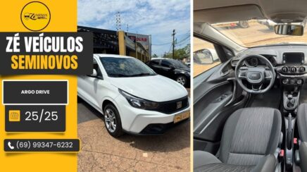 Fiat Argo Drive 2025 Com Apenas 62 Mil Km na Zé Veículos
