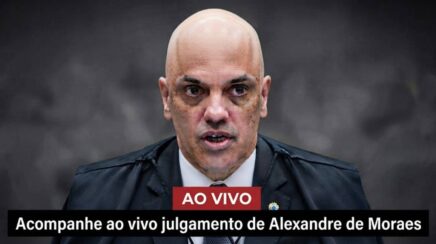 Acompanhe ao vivo julgamento de Alexandre de Moraes no STF