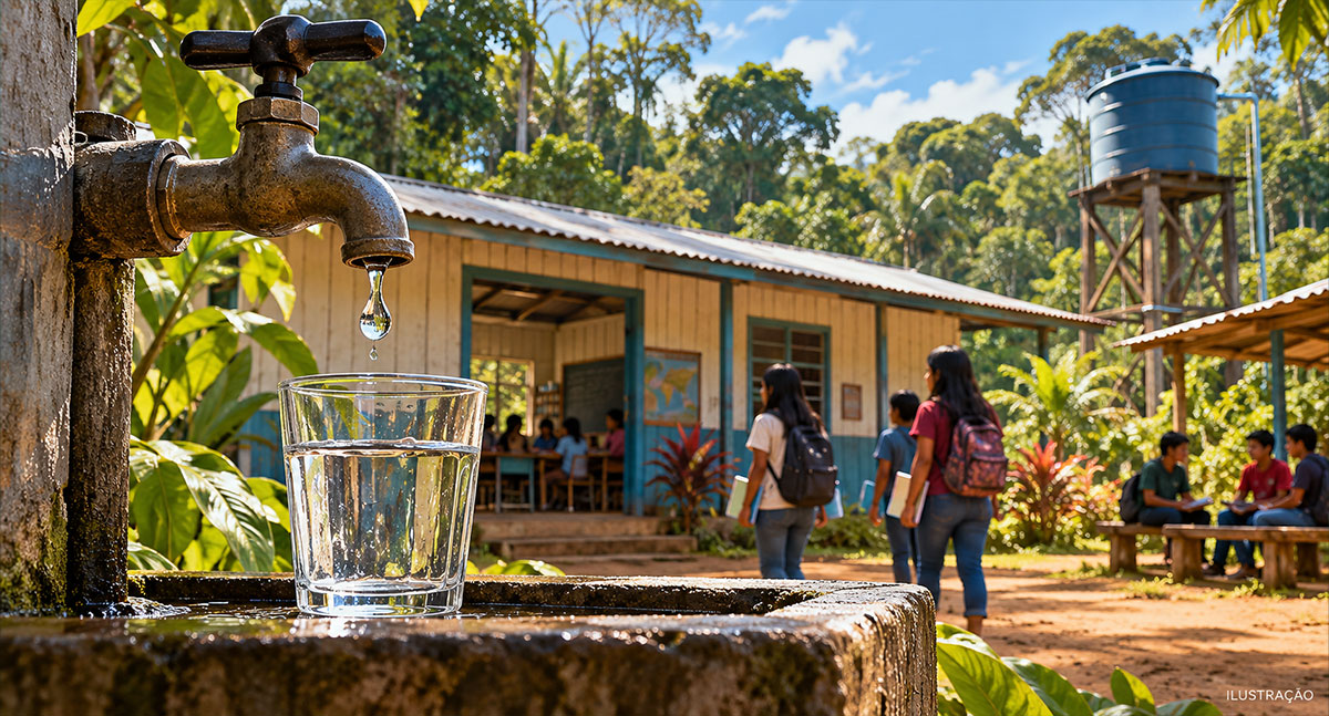 Estudo aponta falhas na água de aldeias em Porto Velho