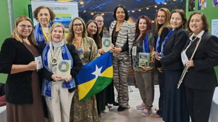 AJEB RO é destaque na Bienal Internacional de SP com lançamento de duas coletâneas em homenagem ao Dia da Amazônia