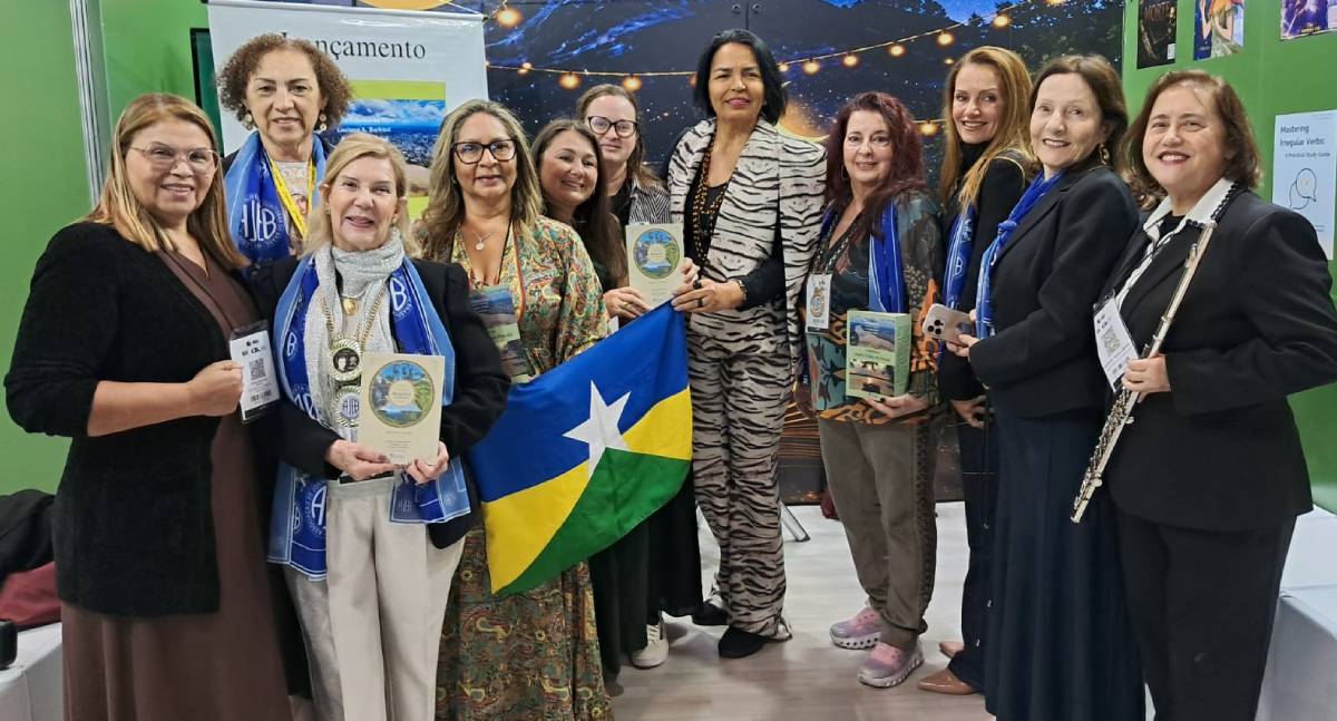 AJEB RO é destaque na Bienal Internacional de SP com lançamento de duas coletâneas em homenagem ao Dia da Amazônia