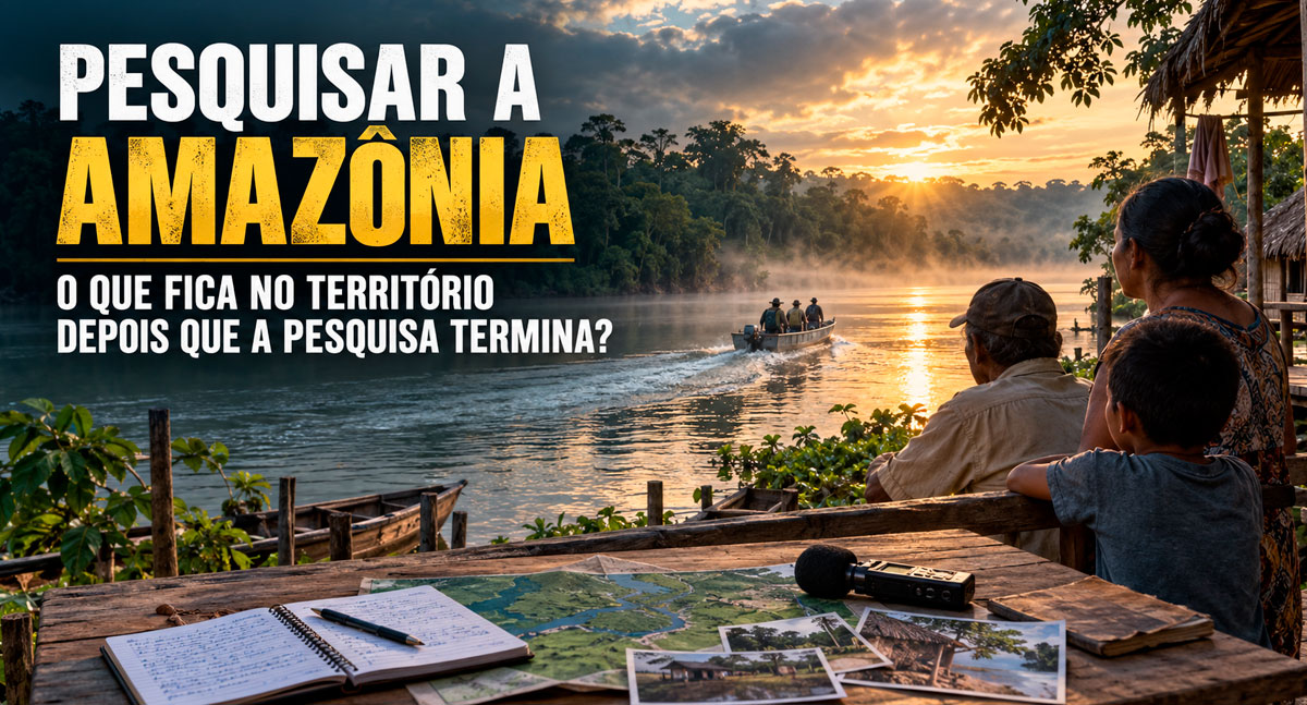 Pesquisar a Amazônia: o que fica no território depois que a pesquisa termina?