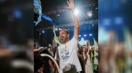 Bruno Bolsonaro Scheid lidera votos consolidados para o Senado com 46,9% na pesquisa Veritá