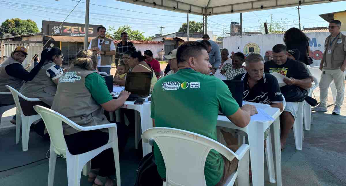 CadÚnico no Seu Bairro atende moradores do Cristal da Calama