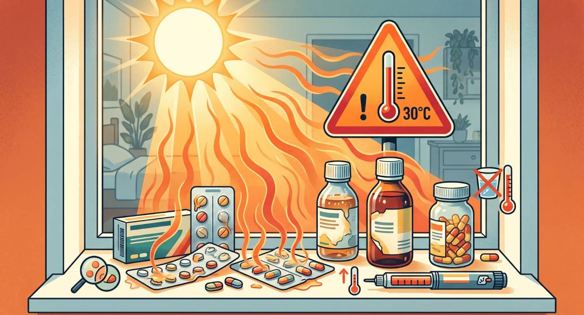 Calor excessivo pode comprometer medicamentos e exige cuidados no armazenamento